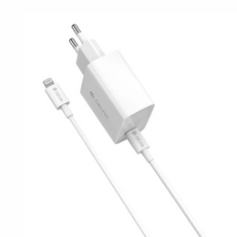 Devia Rocket Series 45W Type-C to Type-C Cable Charger Kit - White