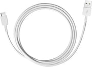 Cabo USB para Type-C 3A 1.2m – Carregamento Rápido, Branco