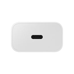 Carregador Rápido Type-C 25W 3A , Priza USB-C Turbo, Branco