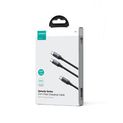 Joyroom Speedy Series S-A21 2-in-1 USB-C - USB-C / USB-C cable 100W 1.5m - black