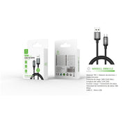 Cable de datos USB a Micro 18W 1m-negro - MX0011 NE