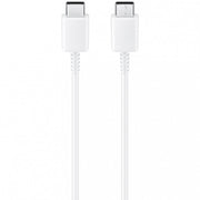 Cabo USB-C para USB-C 3A 1m, Carregamento Rápido e Transferência de Dados, Branco