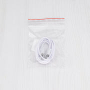 Cabo USB-C para USB-C 3A 1m, Carregamento Rápido e Transferência de Dados, Branco