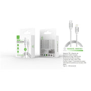 Cable de datos Tipo-C a Lightning 30W 1,5 m - blanco - MX0030 BL