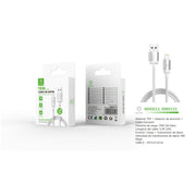 Cable de datos USB a Lightning 15W 1m - blanco - MX0013 BL