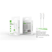 Cable de datos Tipo-C a Lightning 30W 2m - blanco - MX0023 BL